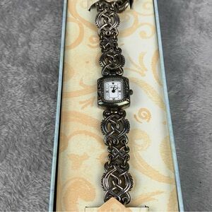 Brighton Rosarita Women’s Watch Designed In California Tin RETIRED Needs Battery